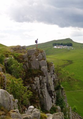 Lance above Crag Lough